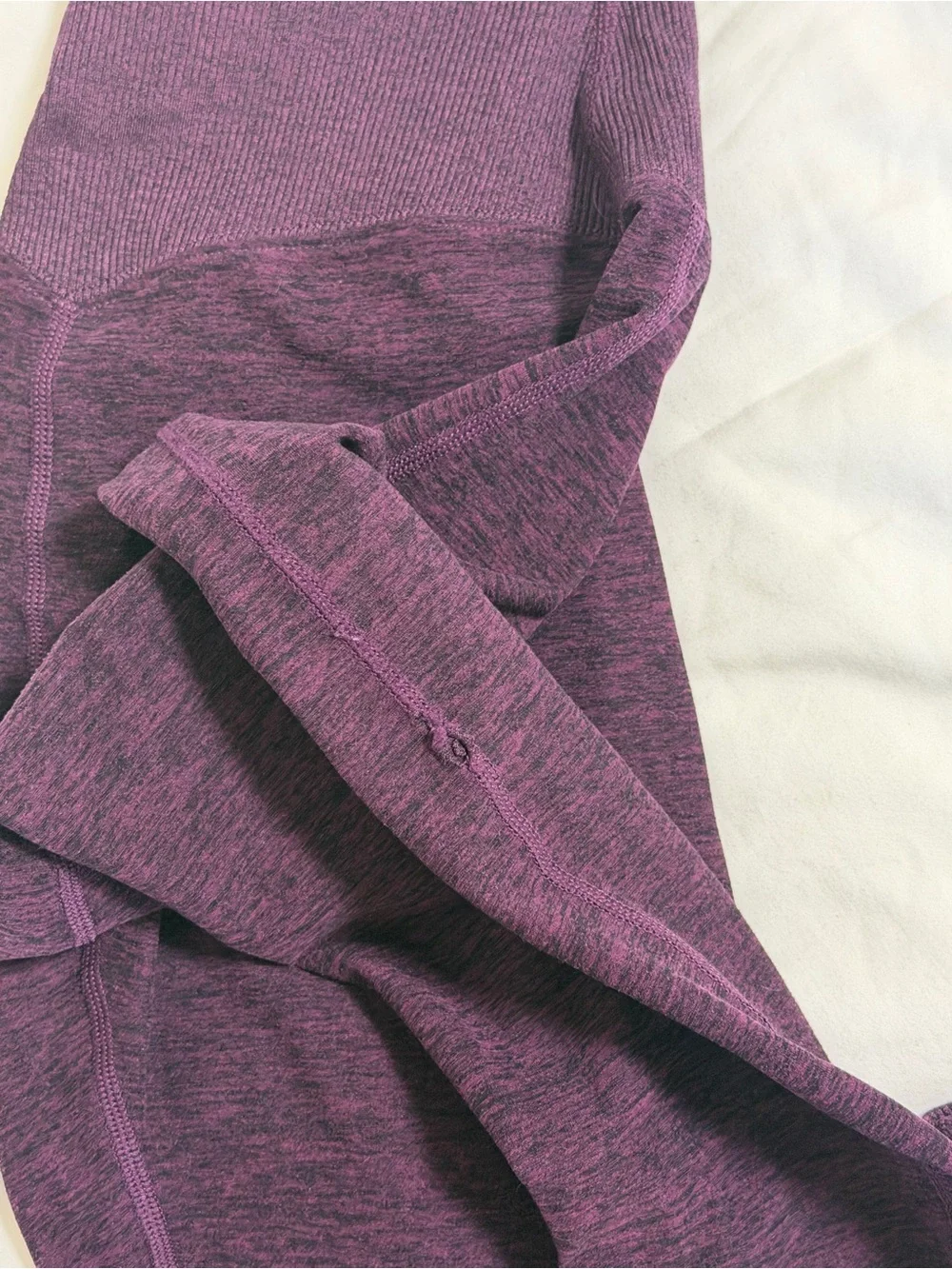 ALO Yoga Alosoft High-Waist Leggings | Deep Plum Burgundy | Size S